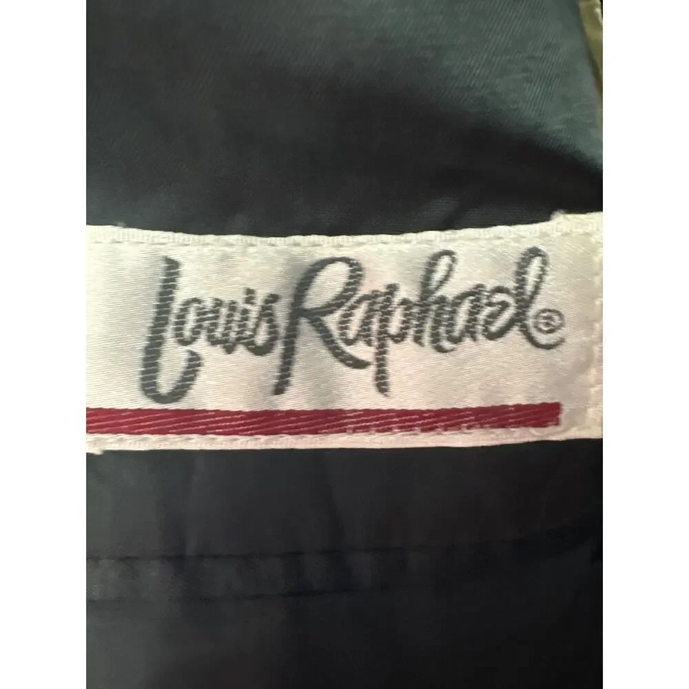 Men's Louis Raphael Black 100% Silk Blazer